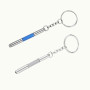 Lot de 2 Mini Tournevis pour Lunettes,Tournevis Opticien 3 en 1 Porte clés en Acier Inoxydable pour Réparation de Lunettes,Lunet