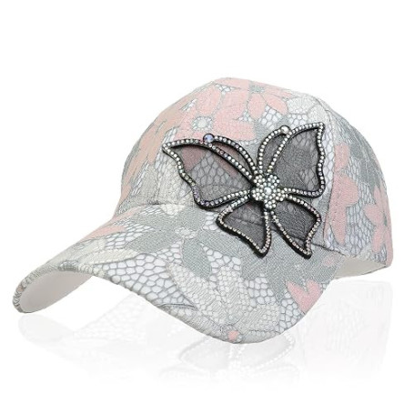NiceYnn Chapeau Eté en Dentelle Respirant | Casquette de Baseball Ajustable Anti-soleil Voyage Hip-hop Golf Sport Extérieur