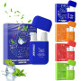 Pack de 5 Inhalateurs Nasaux – Nouvelle Version Double Embout avec 5 Arômes Naturels – Stick Mentholé Compact pour Soulagement R