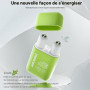 Pack de 5 Inhalateurs Nasaux – Nouvelle Version Double Embout avec 5 Arômes Naturels – Stick Mentholé Compact pour Soulagement R