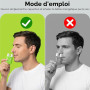 Pack de 5 Inhalateurs Nasaux – Nouvelle Version Double Embout avec 5 Arômes Naturels – Stick Mentholé Compact pour Soulagement R