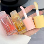 Sitovely Lot de 4 baumes à lèvres hydratants - Goût fruité - Pour le soin des lèvres et les lèvres sèches