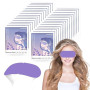BYZESTY Lot de 30 masques pour les yeux à la vapeur - Masque chauffant pour les yeux - Masque auto-chauffant pour les yeux - Pou