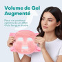 Medi Grade Set Masque Froid Visage et Masque des Yeux en Gel, Ensemble Rose | Atténue poches, cernes et migraines, moment de dét