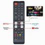 TuTu TU24Q1H-T8 Smart TV 24 Pouces (60 cm), sans Bord Connectée Télévision avec Tizen OS, WiFi, Bluetooth, App Store, AirPlay, T