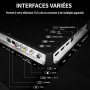 TuTu TU24Q1H-T8 Smart TV 24 Pouces (60 cm), sans Bord Connectée Télévision avec Tizen OS, WiFi, Bluetooth, App Store, AirPlay, T