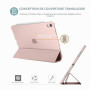 ProCase Coque iPad Air 11" M4/M3/M2, iPad Air 5/4ème Génération 10,9" | Fixation Magnétique pour Pencil, Support Tri-Fold, Veill