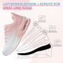 Baskets Femme Chaussures De Course avec Coussin D’Air Amortissantes Sport Sneakers Légères Respirantes Antidérapantes pour Runni