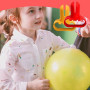 AOEVUIR 6 Pcs Outil de Nouage Rapide pour Ballons Accessoire de Nouage de Ballons pour Mariage Fête et Décoration