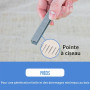 meite Agrafes Type 80/12 mm en Acier Inoxydable 304, Agrafes pour Agrafeuse Tapissier de Type 80, Lot de 10.000 pièces, 12,8 mm 