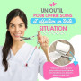 Mayo Ciseaux infirmiere, ciseaux infirmier bout rond | infirmiere accessoires avec motifs uniques à pansement compressif | lames