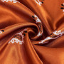 DRESHOW 4 Pack Femmes Grand Foulards Carrés Satin Foulards Cheveux Accessoires Soie Carrés Motifs Classiques Bandanas Plage