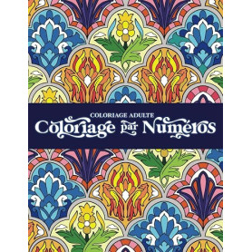 Coloriage Adulte: Coloriage par numéros - mandalas et motifs