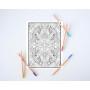 Coloriage Adulte: Coloriage par numéros - mandalas et motifs