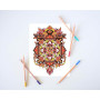 Coloriage Adulte: Coloriage par numéros - mandalas et motifs