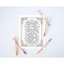 Coloriage Adulte: Coloriage par numéros - mandalas et motifs