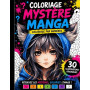 COLORIAGE MYSTÈRE MANGA: Livre de coloriage par numéros pour adultes et adolescents avec personnages japonais, illustrations man