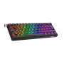 Geeky GK61 60% | Hot Swappable Clavier de Jeu Mécanique | 62 Touches Multicolores Rétroéclairées RGB LED pour Gaming PC/Mac | IS