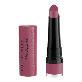 BOURJOIS - Rouge À Lèvres Rouge Velvet The Lipstick 19 Place des Roses - Ultra Pigmenté - Fini Mat Intense - Longue Tenue 24H -