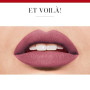 BOURJOIS - Rouge À Lèvres Rouge Velvet The Lipstick 19 Place des Roses - Ultra Pigmenté - Fini Mat Intense - Longue Tenue 24H -