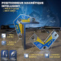Aimant de Soudeur S&R. Lot de 2 aimants de montage. Angle 15°, 45°, 60°, 90°, 120°, 135°, 165°.