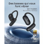 Soundcore par Anker AeroFit 2 Écouteurs Ouvert | Écouteurs Bluetooth sans fil, 4 positions réglables, basses 2x plus riches, Hi-
