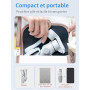 Feiyutech VB4 Kit Stabilisateur Smartphone avec Suivi 3 Axes,Traceur Magnétique AI 2-en-1&Lumière de Remplissage ACC.,Tige d'ext
