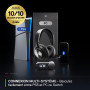 SteelSeries Casque gaming multi-système Arctis Nova Pro Wireless - Haut-parleurs magnétiques en néodyme - Réduction de bruit act