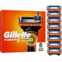 Gillette Fusion5 Power Lames de Rasoir, 8 Lames de Remplacement Originales pour Homme avec Bande Lubrifiante Plus Grande pour un