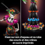 LEGO Ideas La Catrina - Set de Construction pour Adulte - Maquette avec Figurine de Squelette, Fleurs Artificielles & Papillons