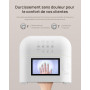 Lampe UV LED Ongles Gel - O NAIL 73W Professionnelle Lampe à Ongle, Séchage 2× Plus Rapide, 109 LEDs, Capteur IA, 360° Sans Angl