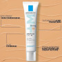 La Roche-Posay, Effaclar Duo+M, Soin Teinté Anti-Imperfections, Peau à Tendance Acnéique, Triple Correction Boutons, Points Noir