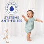 Lotus Baby Douceur & Confort - Couches Bébé Taille 1 (2-5 Kg/Nouveau-né) | Pack 1 Mois - 80 Couches - Doux & Respirant - 0% Loti