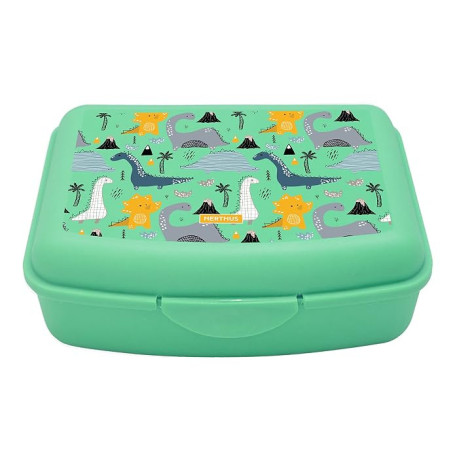 NERTHUS FIH 923 Boîte à lunch pour enfants Boîte à lunch dinosaure, légère et facile à nettoyer