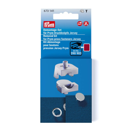 Prym 673141 Kit démontage pour boutons pression Jersey Prym