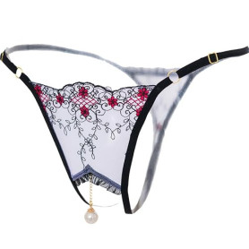 QUEEN'S STORY String Femme Sexy Chic Hot Tanga Sexy Lingerie Culotte Ouverte String érotique Panties Strings et Tangas sous-Vête