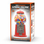 CKB LTD Gumball Distributeur de Chewing-Gum Bonbons gobstoppers en Forme de pièce de Monnaie Style Rétro Tirelire Rouge - Grande