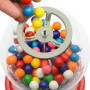 CKB LTD Gumball Distributeur de Chewing-Gum Bonbons gobstoppers en Forme de pièce de Monnaie Style Rétro Tirelire Rouge - Grande