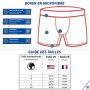 FREEGUN Lot de 6 Boxers Microfibre Homme