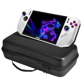 JYGamhanbil Sac Transport Étui Voyage pour MSI Claw 8 AI+ PC Handheld | Housse Couverture Rigide EVA pour MSI Claw 8 AI+ A2VM-09