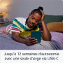 Le dernier Kindle Paperwhite (version 2024) 16 GB sans publicité, une housse en tissu Amazon et un adaptateur secteur Amazon Pow