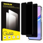 Viojrlra Verre Trempé Anti-Espion pour Samsung Galaxy A15 5G/4G 2 Pièces,9H Dureté Privacy Anti-Spy Film en Verre Trempé,Anti-Ra