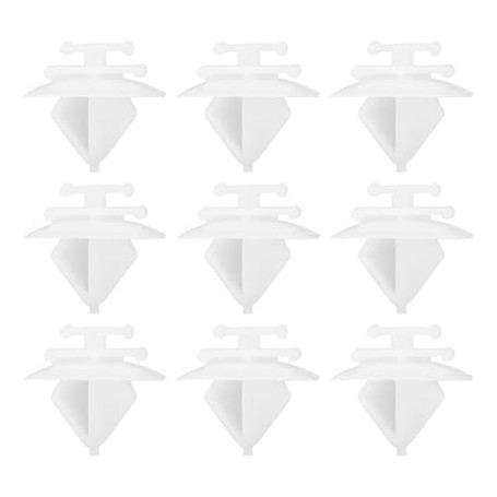 eMagTech Lot de 30 Clips de Moulage pour Arche de Roue Avant de Voiture 71775718 compatibles avec Renegade 2014-2020 en Plastiqu