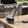 Brosse électrique pour barbecue 3 en 1 – Nettoyeur de barbecue sans fil | Sans fil, rechargeable, imperméable, nettoyant pour ba
