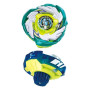 Beyblade X, Lanceur Porte-toupie avec toupie Takara Tomy à Rotation Droite de Type Attaque, toupies de compétition, dès 8 Ans