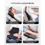 Masseur Dos et Cervicales, Masseur Shiatsu 3D, Masseur de Dos, Soulagement des Douleurs Musculaires pour le Cou, le Dos, les Jam