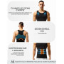 Arjen Kroos Débardeur Compression Homme Maillot de Corps Gaine Ventre Plat | Gilet de Sport Gainant, Débardeur Amincissant, Body