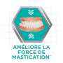 POLIDENT Original Crème Adhésive pour Prothèse Dentaire Partielles ou Complètes, Fixation Forte, Goût Mentholé, Lot de 2 Tubes 4