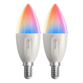 Govee Ampoule Connectée E14 RGBWW, 450 lm, 4.8W, lot de 2 | Compatible avec Matter, Alexa et Google Assistant,Contrôle de Groupe