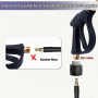Adaptateur de lave-pression pour Karcher - M22 14mm Coupleur de tuyau Connecteur de tuyau de connexion rapide pour Karcher K2 K3
